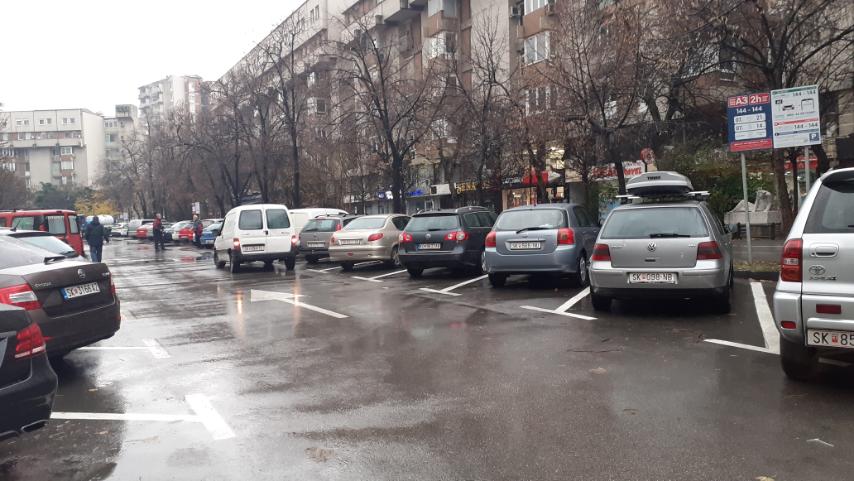 Казнети 244 непрописно паркирани возила во општина Центар