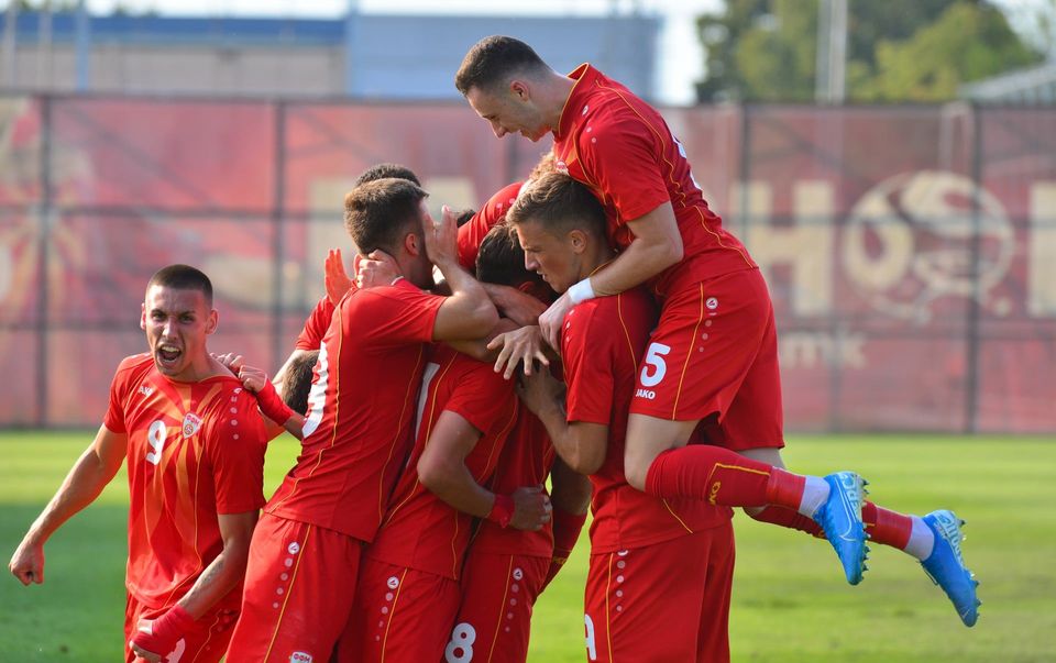 Македонските фудбалери до 21 година со оптимизам го очекуваат мечот со Словенија