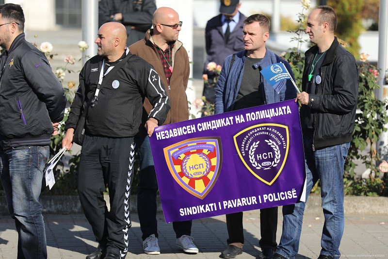 Независниот синдикат на полицијата повика на масовен протест