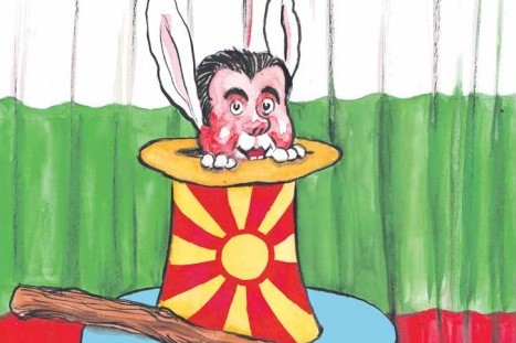 (ФОТО) Цела Бугарија му се смее на Заев: Премиерот карикатура во бугарски весник