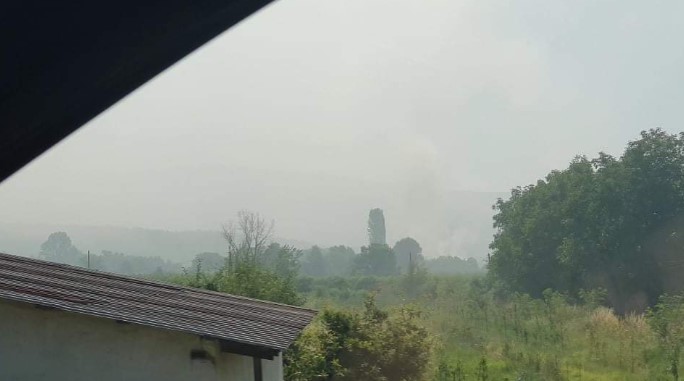 Пожар кај Ресен, гори и депонијата Буково
