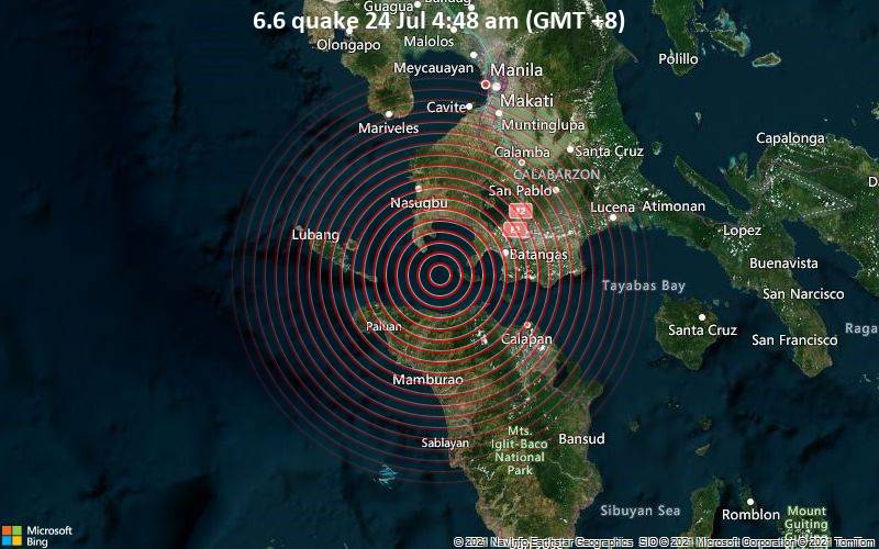 Силен земјотрес ги погоди Филипините