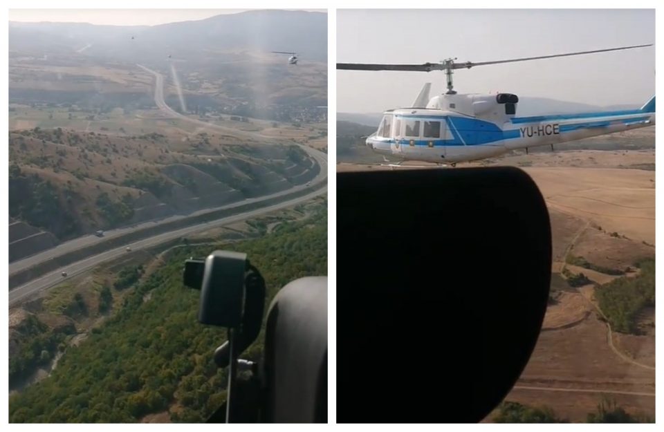 (ВИДЕО) Хеликоптерите полетаа кон Пехчево: Ангелов пренесува во живо на Фејсбук