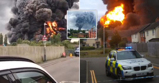 Експлозија во Англија, некои патишта се затворени