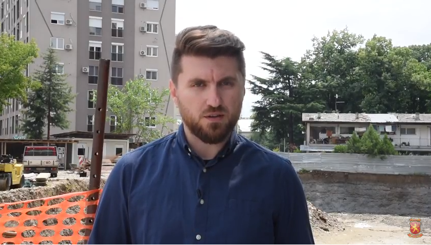 Скопски градоначалник во рок од неколку месеци насадил и исушил 350 садници
