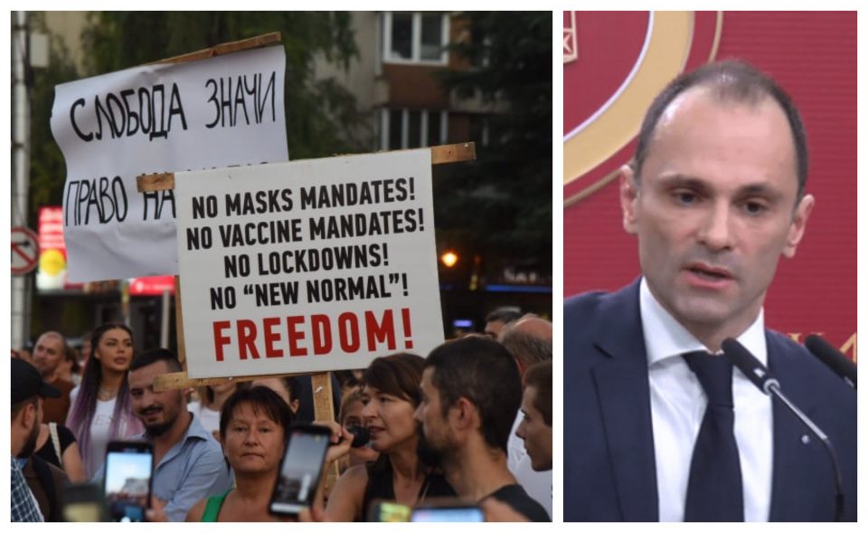 Филипче разочаран од вчерашниот протест: Протестот беше полн со навреди и закани за здравствените работници