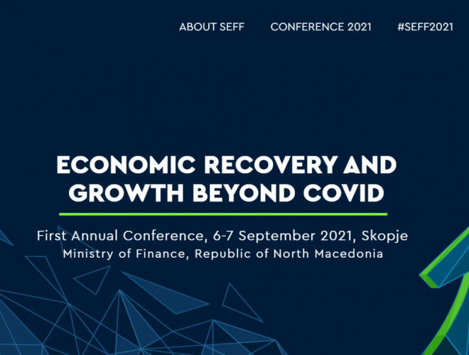 Меѓународна конференција „Економско закрепнување и раст по ковид“ на 6 и 7 септември во Скопје