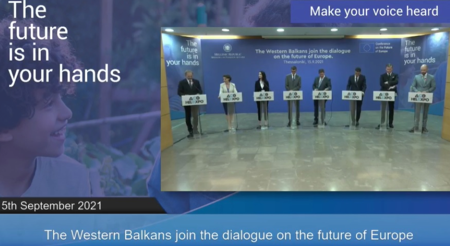 Поддршка од Словенија за ЕУ перспективата на Западен Балкан