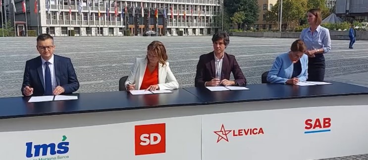 Словенечката опозиција потпиша договор за постизборна коалиција