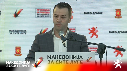 Стефковски: Во Гази Баба уште сега се чувствува позитивната енергија за убедлива победа на ВМРО-ДПМНЕ