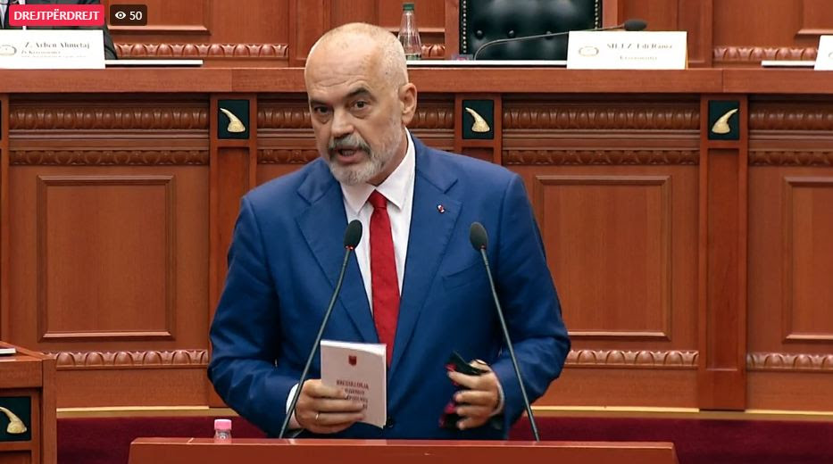 Албанскиот Парламент ја изгласа владата „Рама 3“