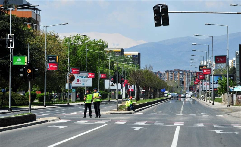 Во Скопје денес посебен режим на сообраќај