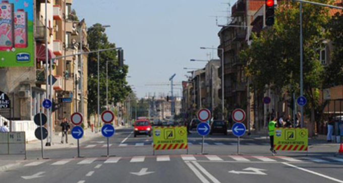 Посебен сообраќаен режим во Скопје на 10,11 и 12 јануари