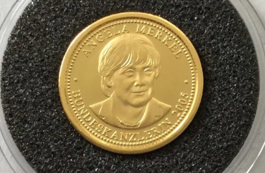 Издадени златници со ликот на Ангела Меркел