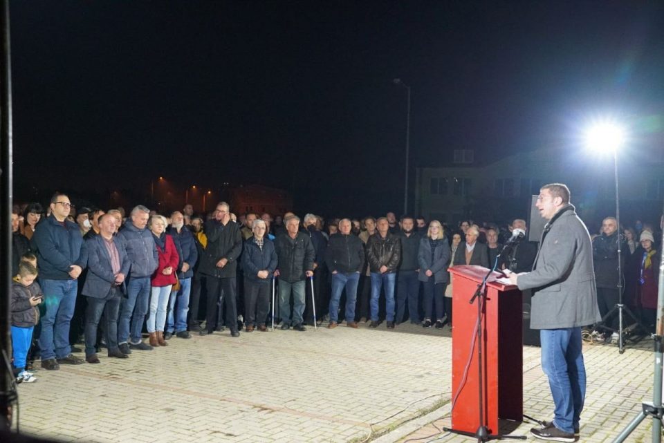 Мицкоски: Кога ДУИ и СДСМ ќе кажат дека ги бранат Албанците од ВМРО-ДПМНЕ,го бранат криминалот
