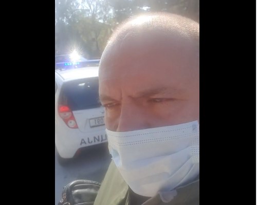 (ВИДЕО) Димитриевски следен како најголем криминалец од возило на МВР: Ваква тортура не се правела никогаш, нека ви служи на чест