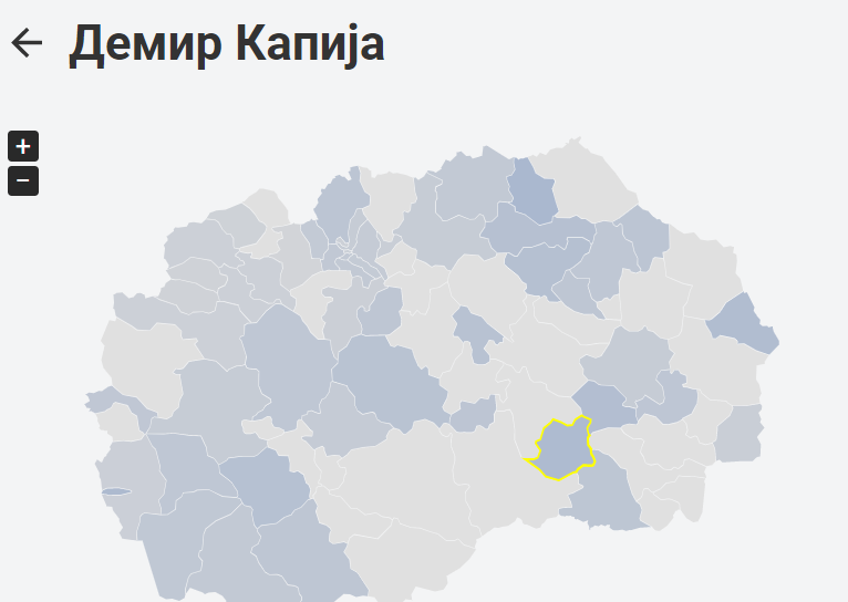 Излезност од 44,41 проценти до 13 часот во Демир Капија