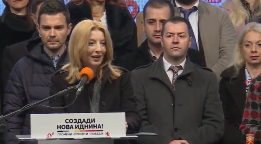 Арсовска: Овие избори не се за политика, овие избори се за нашето Скопје, за нашиот живот!