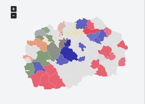 Стигнаа првичните резултати од ДИК: Еве каде води ВМРО-ДПМНЕ, каде СДСМ
