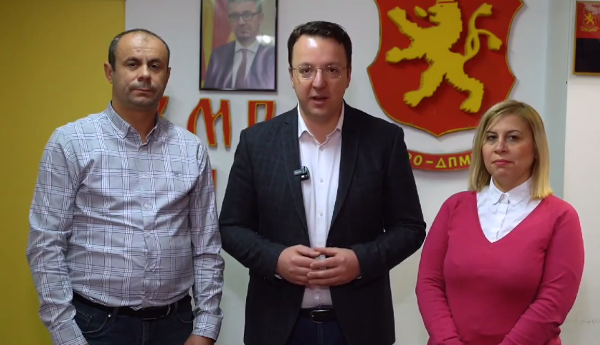 (ВИДЕО) Николоски: Гласајте за Горан Стојанов во Неготино, на изборите  ја рушиме оваа криминална власт