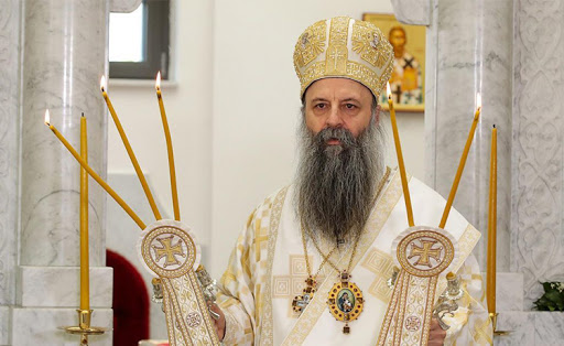 (ВИДЕО) Српски патријарх се обраќа во Скопје без да каже во која држава се манастирите што ги подигнал кралот Милутин