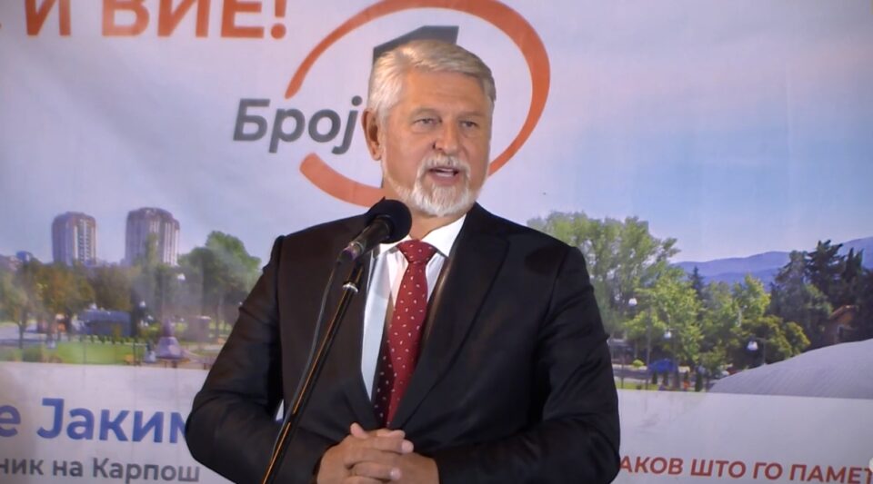 (ВИДЕО) Јакимовски: Им се заблагодарувам на сите граѓани на Карпош кои ме подржаа и кои ќе ме подржат во недела