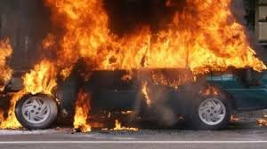 Возило во движење се запали во Кичево