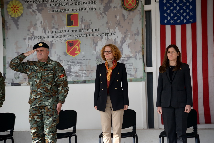 Шекеринска и Брнс: Северна Македонија меѓу петте држави во кои се активира 4SFAB американската бригада за асистенција на безбедносни сили