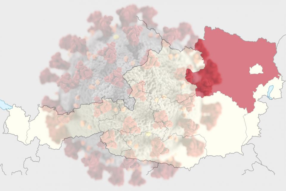 Австрија: За првпат петоцифрен број на новозаболени