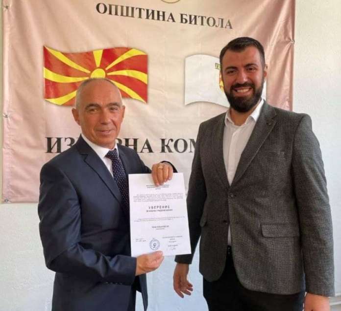 Коњановски го доби уверението за нов градоначалник на општина Битола