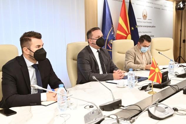 Министерот Спасовски на средба со амбасадорот на Чешка Мирослав Томан