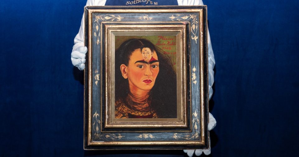 Автопортрет на Фрида Кало продаден за рекордни 34,9 милиони долари