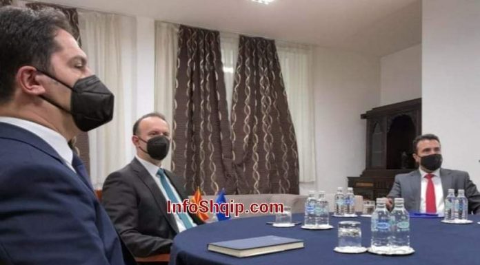 Тензична средба меѓу Зоран Заев и Африм Гаши