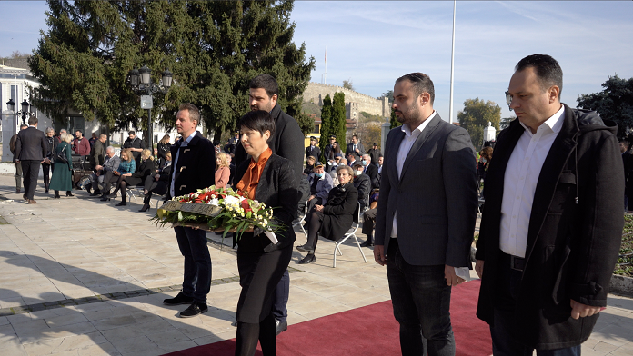 Делегацијата од општина Кисела Вода го одбележа Денот на ослободувањето на Скопје