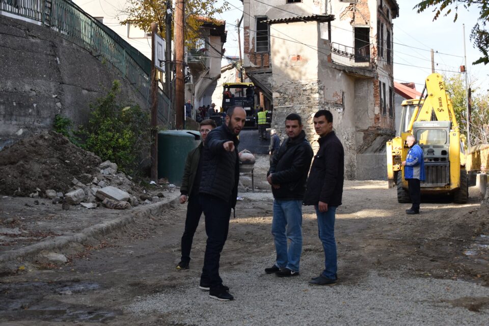 Колев: Реконструкцијата и асфалтирањето на улиците се еден од приоритетите на Општина Велес