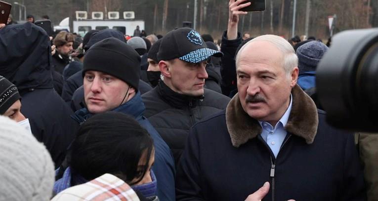 Лукашенко во посета на мигрантите на полската граница