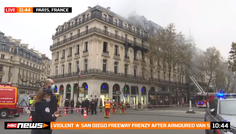 Голем пожар во Париз