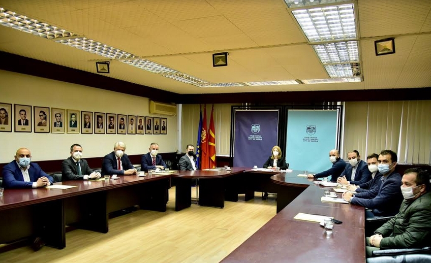 Координативното тело на градоначалници на Градот Скопје го одржа својот прв состанок