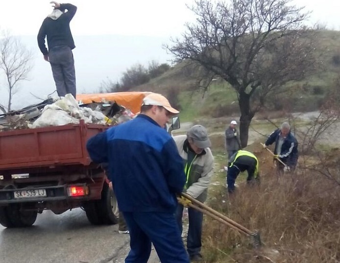 Четириесет тони отпад исчистени од депониите кај Теферич