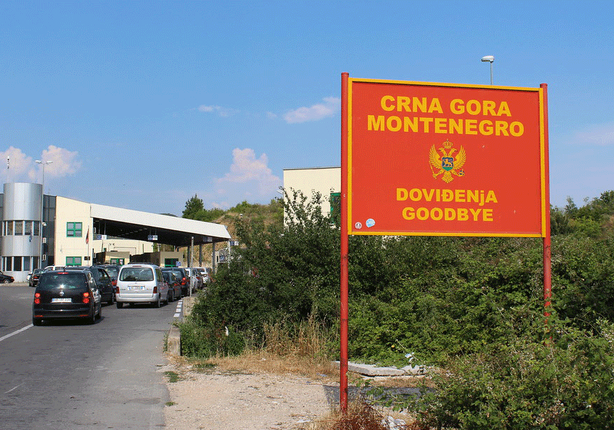 Од 2 јануари заострени мерки за влез во Црна Гора