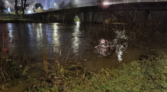 Намален водостојот на Брегалница, нема опасност од поплави во штипскиот регион
