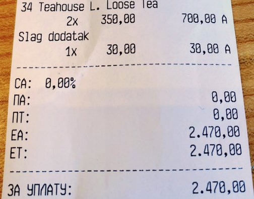 Чај 350 денари,вешалица 700: Ова се цените на Копаоник