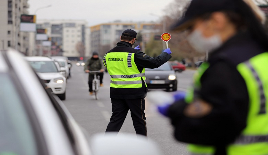 207 санкционирани возачи во Скопје, 41 лице возеле без возачка