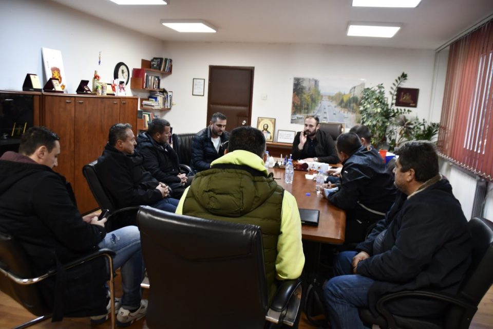 Градоначалникот Ѓорѓиевски на средба со фудбалските клубови од Драчево