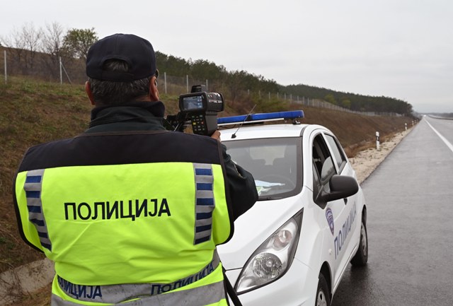 Санкционирани 90 лица за брзо возење на автопатот Куманово – Скопје – Велес