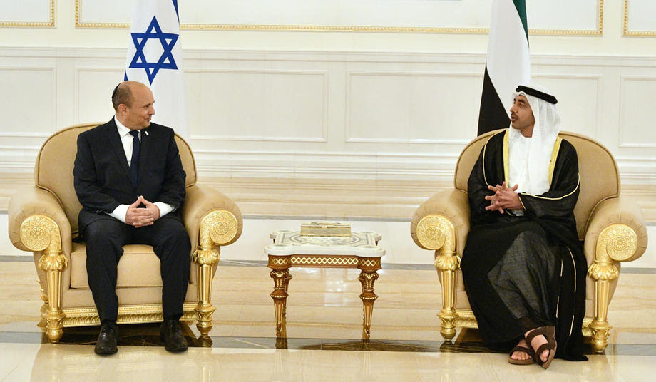 Првпат во историјата израелски премиер е во посета на ОАЕ