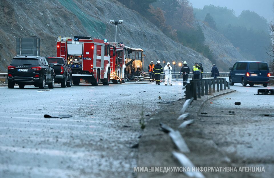 Резултатите од вештачењата за автобуската несреќа во Бугарија би можело да бидат готови до недела