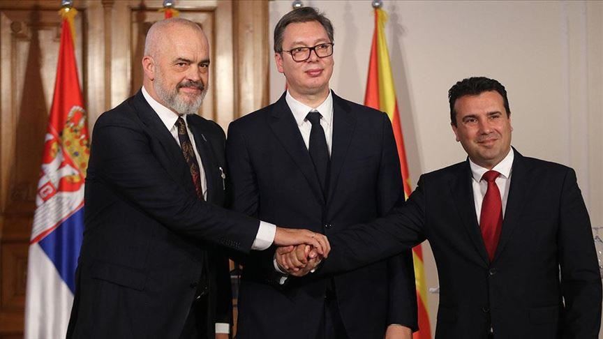 Заев, Вучиќ, и Рама бараат поддршка од Берлин за Отворен Балкан