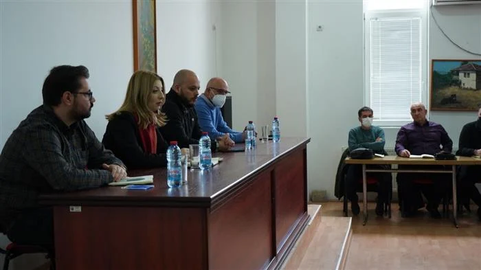 Градоначалничката Арсовска на координативен состанок во Oпштина Бутел