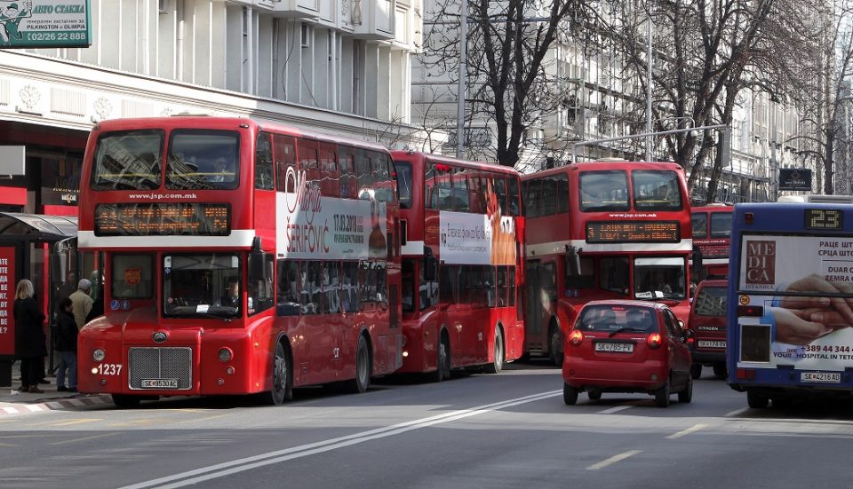 Автобуси на ЈСП сообраќаат на линиите 9, 12, 22, 23 и 45